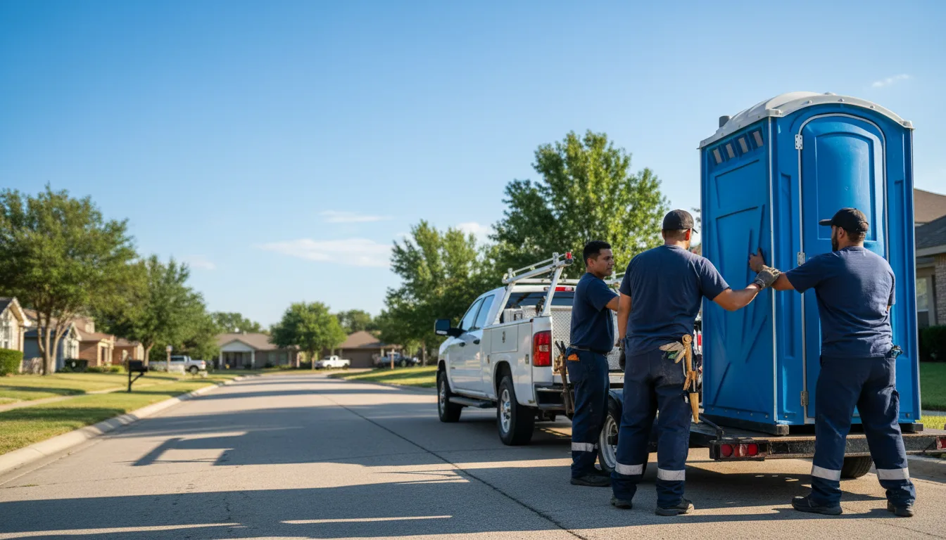Portable Toilet Rental in Yoakum, TX near me